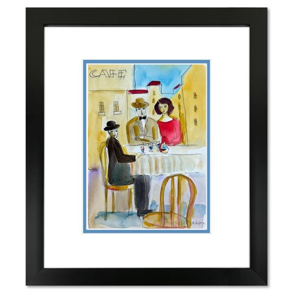 Moshe Leider Original Mixed Media on Paper