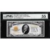 Image 1 : 1928 $10 Gold Certificate Note Fr.2400 PMG About Uncirculated 55