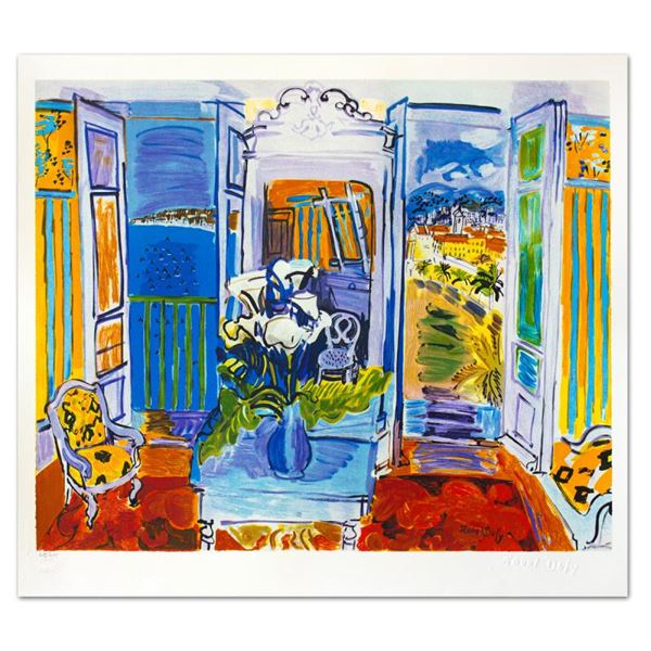 Raoul Dufy "Interieur A La Fenetre Ouverte" Limited Edition Lithograph on Paper