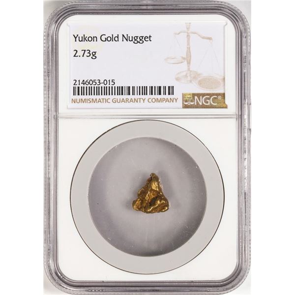 2.73 Gram Yukon Gold Nugget NGC Graded