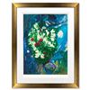 Image 1 : Chagall (1887-1985) "Bouquet Aux Amoureux Volants" Limited Edition Lithograph