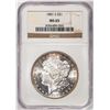 Image 1 : 1881-S $1 Morgan Silver Dollar Coin NGC MS65