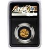 Image 2 : Lot of Colorado Gold Nuggets 3.00 Grams Total Weight NGC Vaultbox Unvaulted