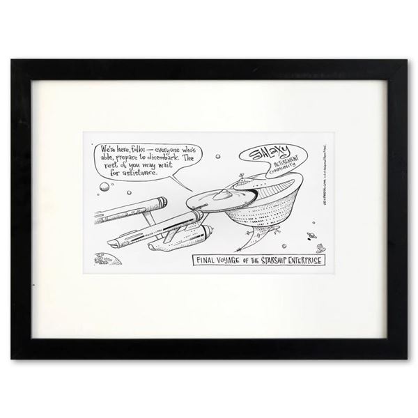 Bizarro "Final Voyage" Original Pen And Ink on Paper