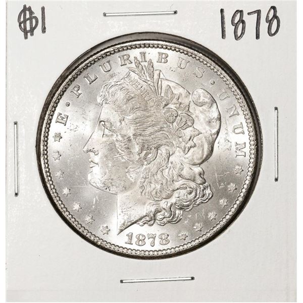 1878 $1 Morgan Silver Dollar Coin
