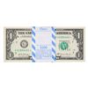 Image 1 : Pack of (100) Consecutive 2017 $1 Federal Reserve STAR Notes Chicago