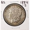 Image 1 : 1884-S $1 Morgan Silver Dollar Coin