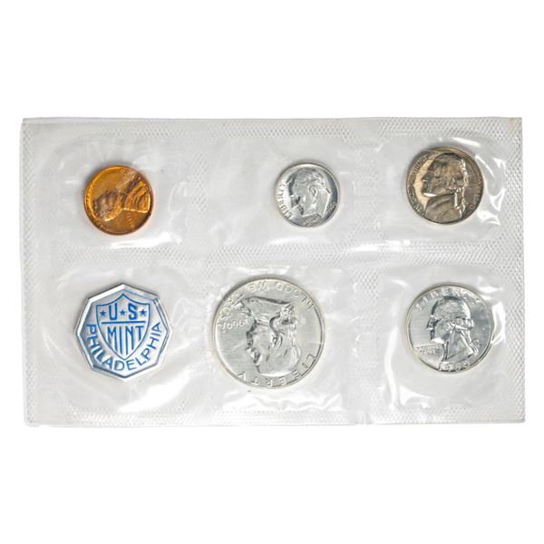 1960 (5) Coin Proof Set in Original Cellophane