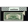 Image 2 : 1950A $5 Federal Reserve Note St. Louis Butterfly Error PCGS Choice About New 58PPQ