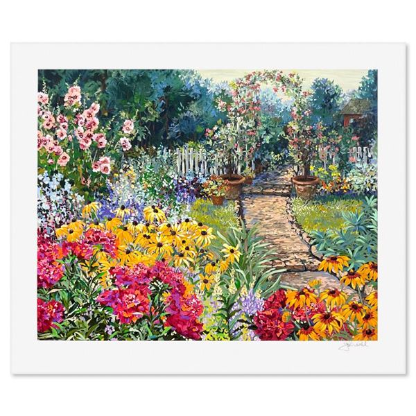 John Powell "Cobblestone Arbor" Limited Edition Serigraph on Paper