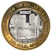 Image 2 : .999 Silver Slots A Fun Casino Las Vegas, NV $10 Limited Edition Casino Gaming Token