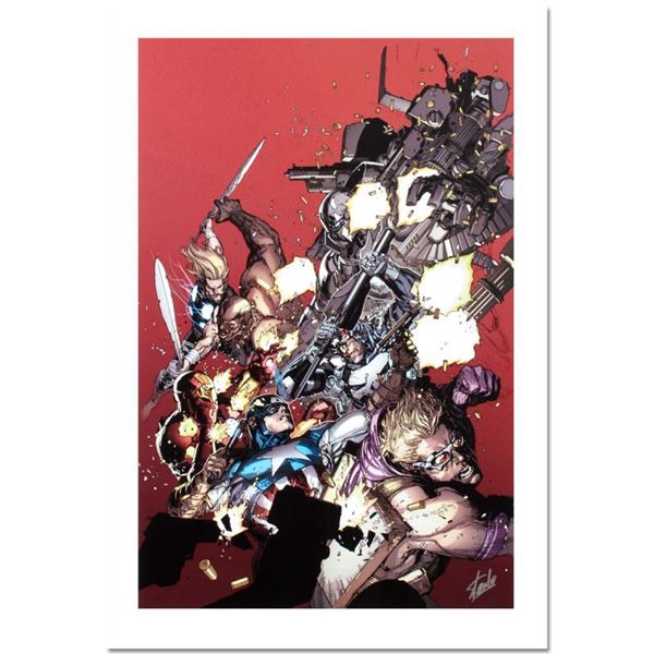 Stan Lee "Ultimate Avengers Vs. New Ultimates #1" Limited Edition Giclee on Canvas