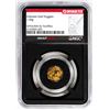 Image 1 : Lot of Colorado Gold Nuggets 1.50 Grams Total Weight NGC Vaultbox Unvaulted
