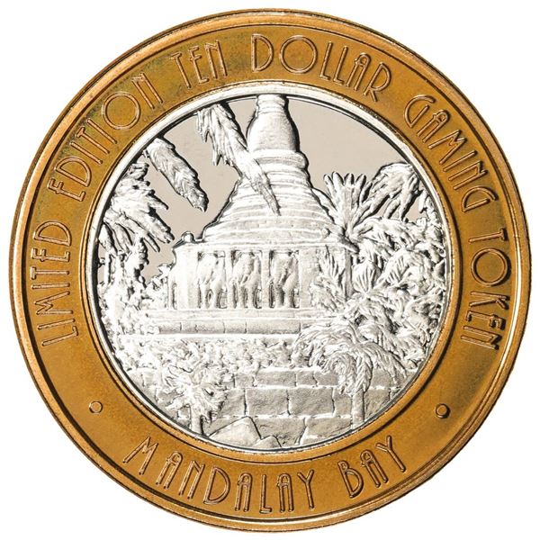 .999 Silver Mandalay Bay Resort & Casino Las Vegas, NV $10 Limited Casino Token