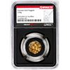 Image 1 : Lot of Colorado Gold Nuggets 3.00 Grams Total Weight NGC Vaultbox Unvaulted