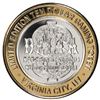 Image 1 : .999 Silver The Delta Saloon Virginia City, NV $10 Casino Limited Edition Gaming Token