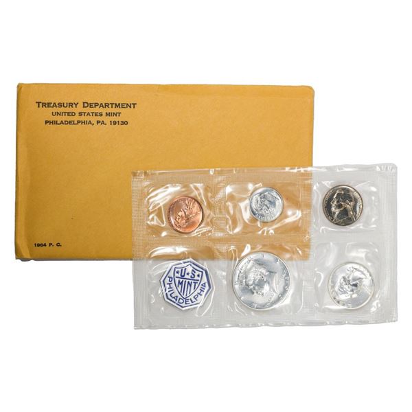 1964 (5) Coin Proof Set in Envelope