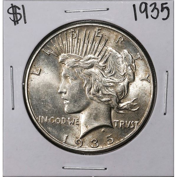 1935 $1 Peace Silver Dollar Coin