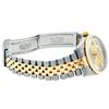 Image 7 : Rolex Mens Two Tone Champagne Diamond Datejust Wristwatch