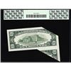 Image 2 : 1988A $10 Federal Reserve Note Fold over with Cutting Error PCGS Gem New 65PPQ