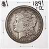 Image 1 : 1891-CC $1 Morgan Silver Dollar Coin