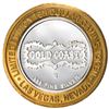 Image 2 : .999 Silver Gold Coast Las Vegas, Nevada $10 Casino Limited Edition Gaming Token