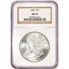 Image 1 : 1883 $1 Morgan Silver Dollar Coin NGC MS63