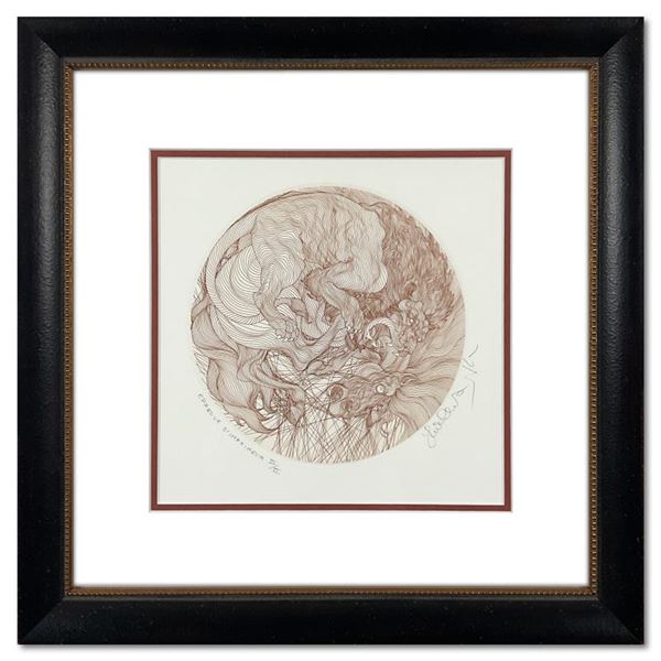 Guillaume Azoulay "Leo" Limited Edition Etching on Paper