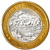 Image 2 : .999 Fine Silver Edgewater Laughlin, Nevada $10 Limited Edition Gaming Token