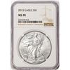 Image 1 : 2015 $1 American Silver Eagle Coin NGC MS70