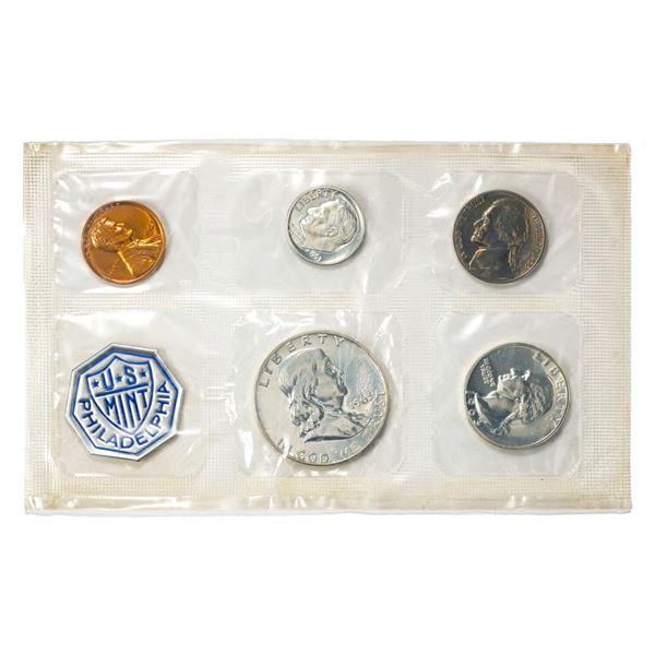 1963 (5) Coin Proof Set in Original Cellophane
