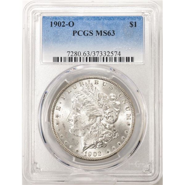 1902-O $1 Morgan Silver Dollar Coin PCGS MS63