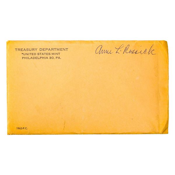 Unopened 1962 (5) Coin Proof Set