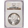 Image 1 : 1881-S $1 Morgan Silver Dollar Coin NGC MS65