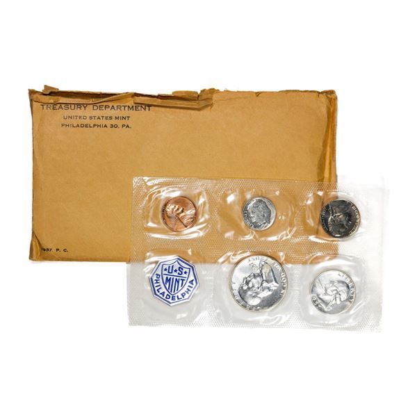 1957 (5) Coin Proof Set in Envelope