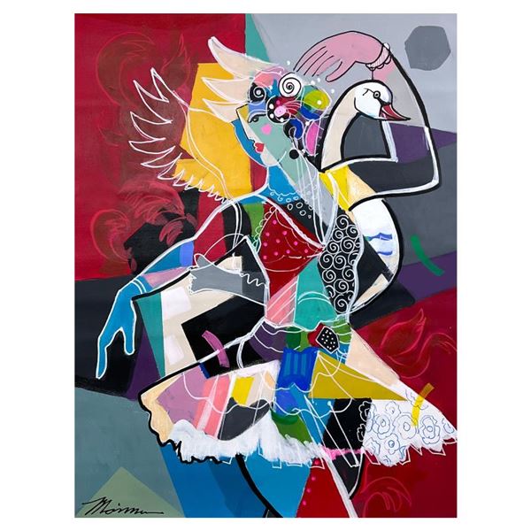 Isaac Maimon Original Acrylic on Canvas