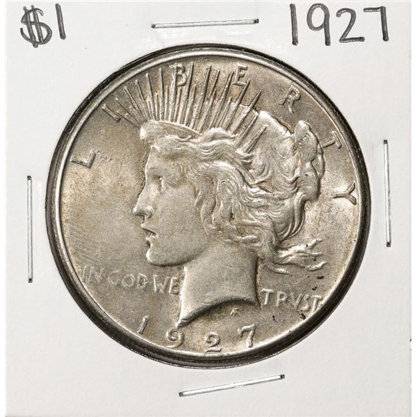 1927 $1 Peace Silver Dollar Coin