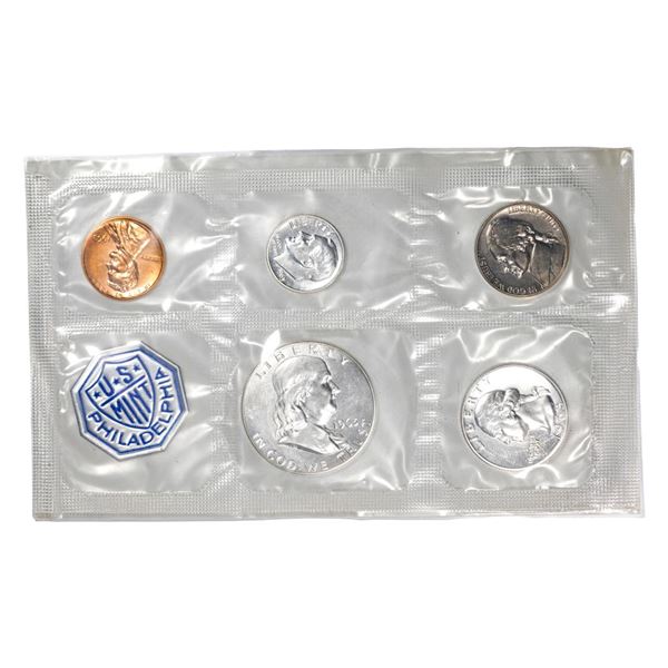 1963 (5) Coin Proof Set in Original Cellophane