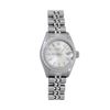 Image 2 : Rolex Ladies Stainless Steel Silver Index Datejust Wristwatch