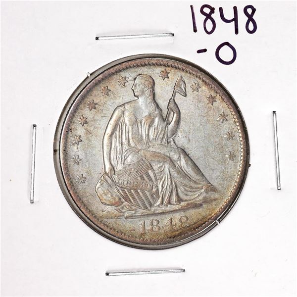 1848-O Seated Liberty Half Dollar Coin