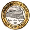 Image 1 : .999 Silver Main Street Station Las Vegas, NV $10 Limited Edition Casino Gaming Token