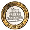 Image 2 : .999 Silver Main Street Station Las Vegas, NV $10 Limited Edition Casino Gaming Token