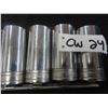 Image 2 : 13 Snap On 1/2" Deep Sockets - Standard up to 1 1/4"