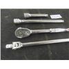 Image 2 : Snap On 1/2" Tools ; Ratchet, Strong Bar, (2) Extensions