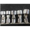 Image 2 : 15 Snap On 3/8" Swivel Sockets - Metric, up to 24 