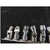 Image 4 : 12 Snap On 3/8" Swivel Sockets - Standard