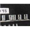 Image 2 : 21 Snap On 1/4" Sockets - Metric