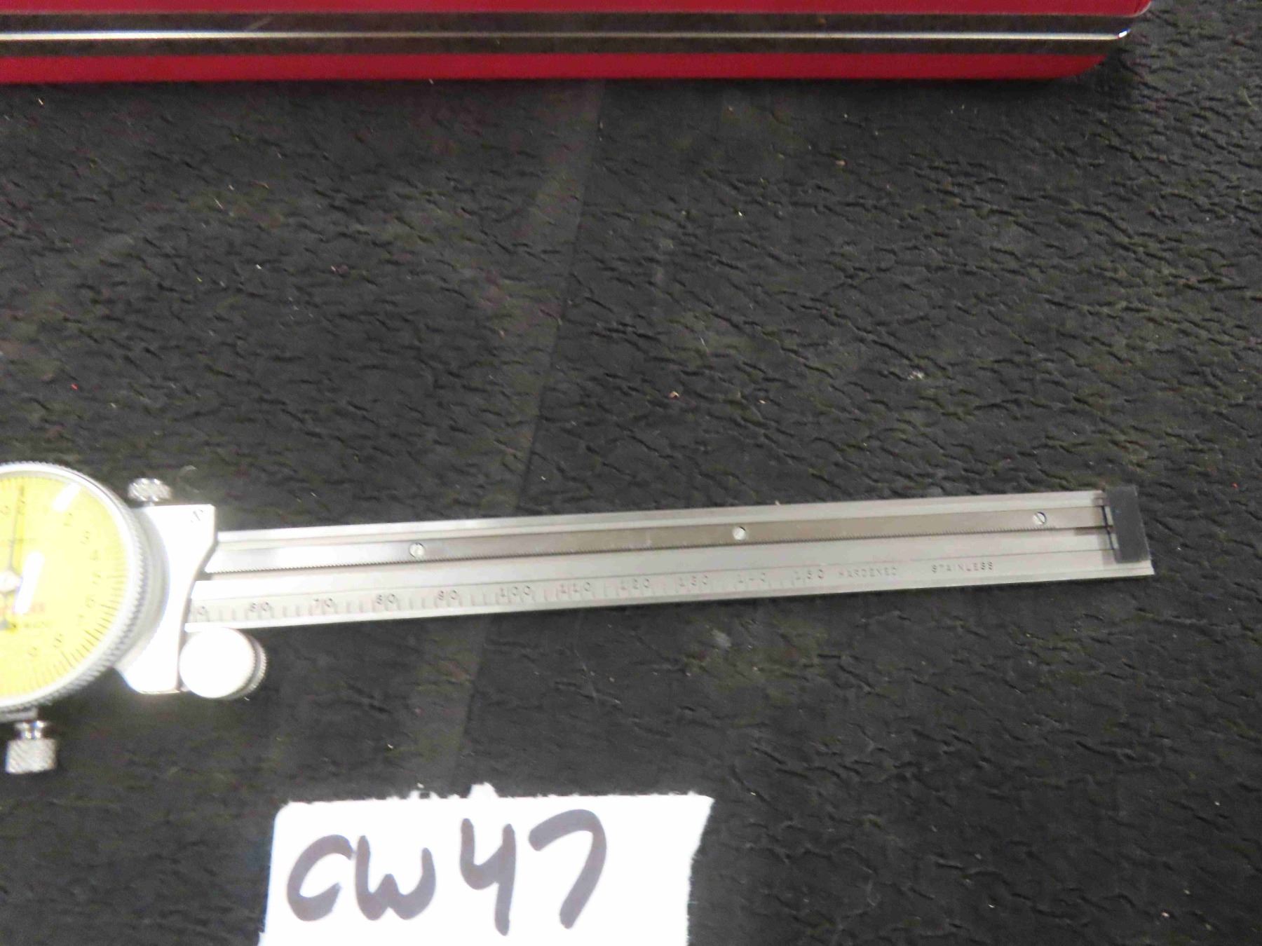 Starrett Dial Caliper - Precision Measuring Tool With Depth Gauge For Machining & Automotive