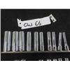 Image 2 : 38 Snap On 1/4" Sockets - Deep + Shallow - Standard