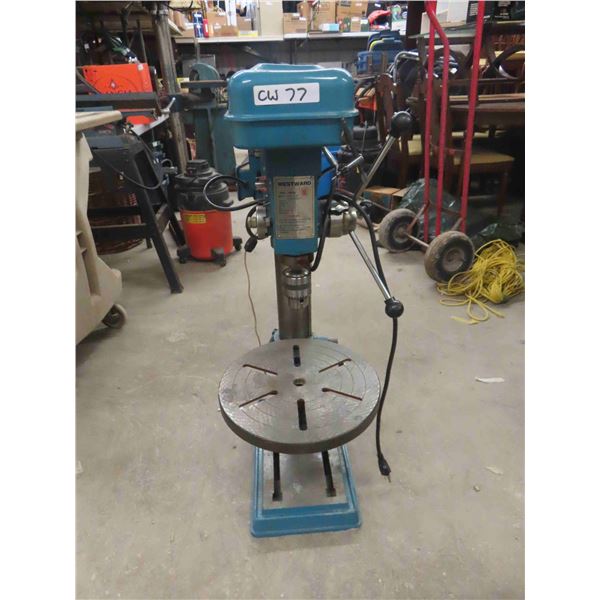 Westward Model RDM-170A Drill Press, 12 Amp